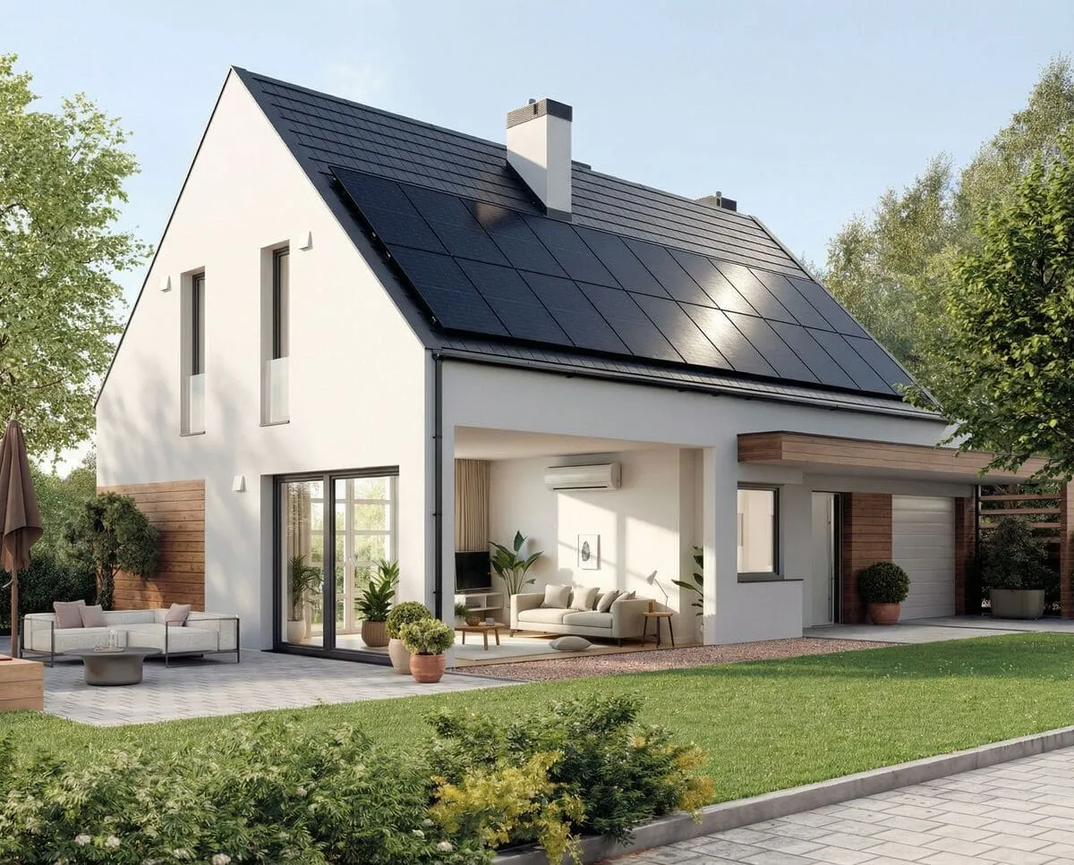 Solaranlage kombiniert mit Heizung