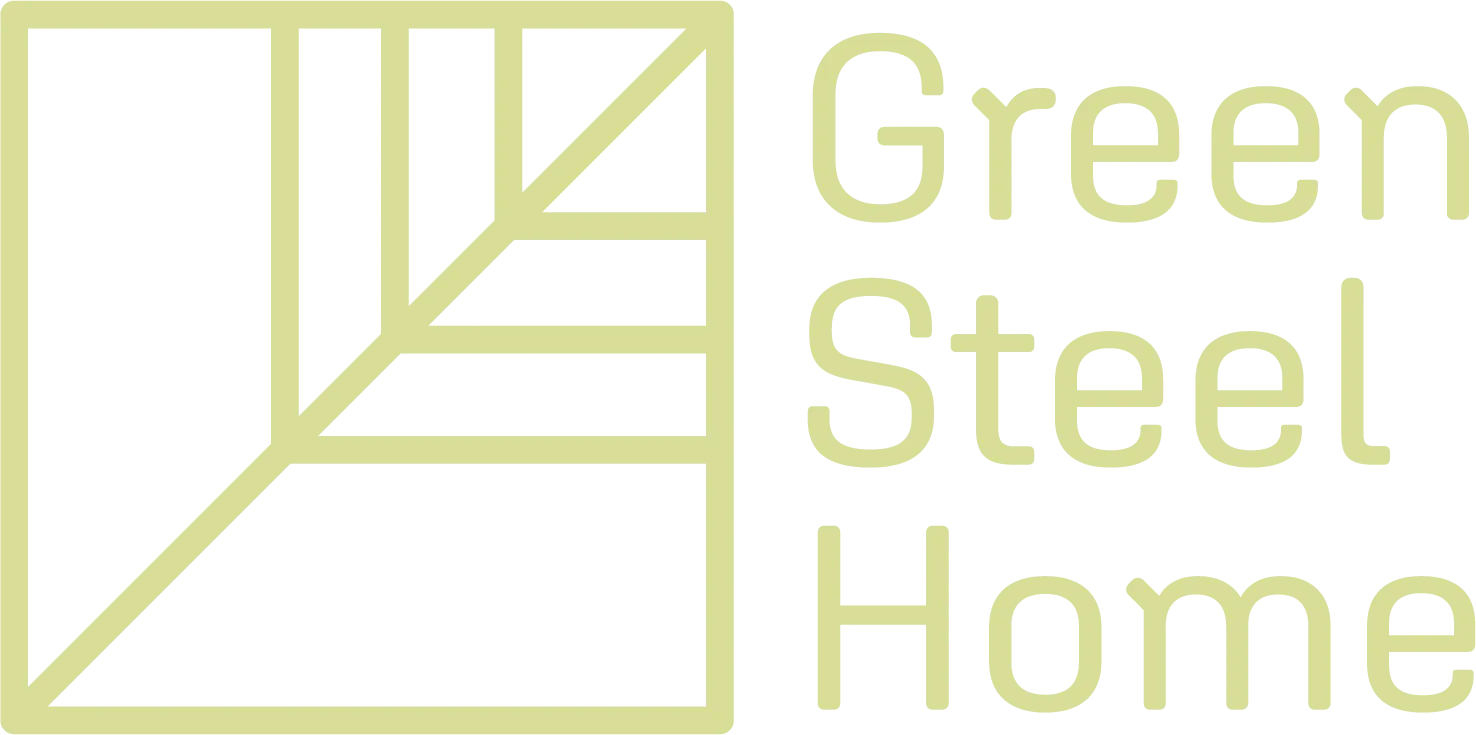 Green Steel Home Logo