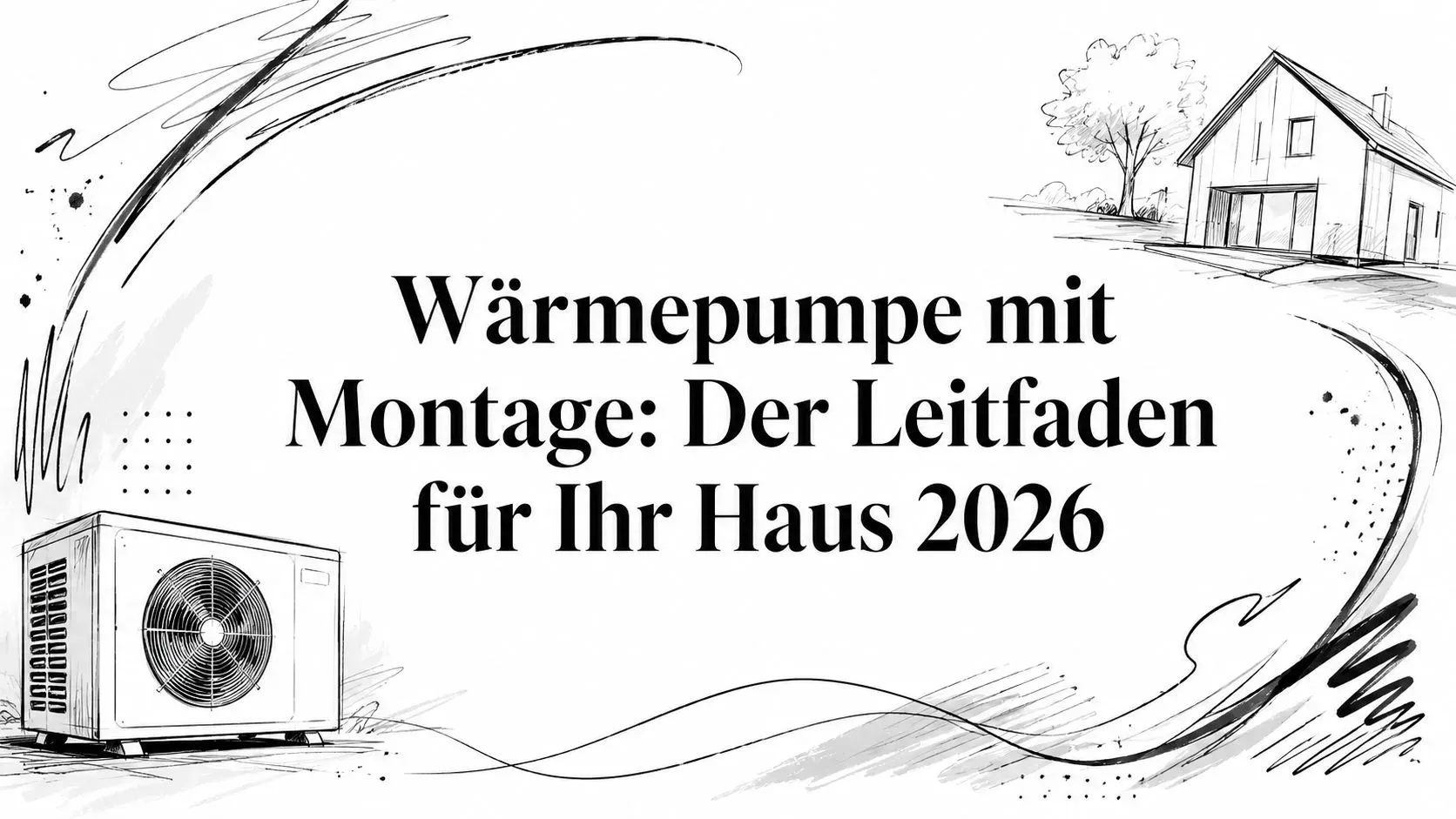 Wärmepumpe mit Montage: Der Leitfaden für Ihr Haus 2026