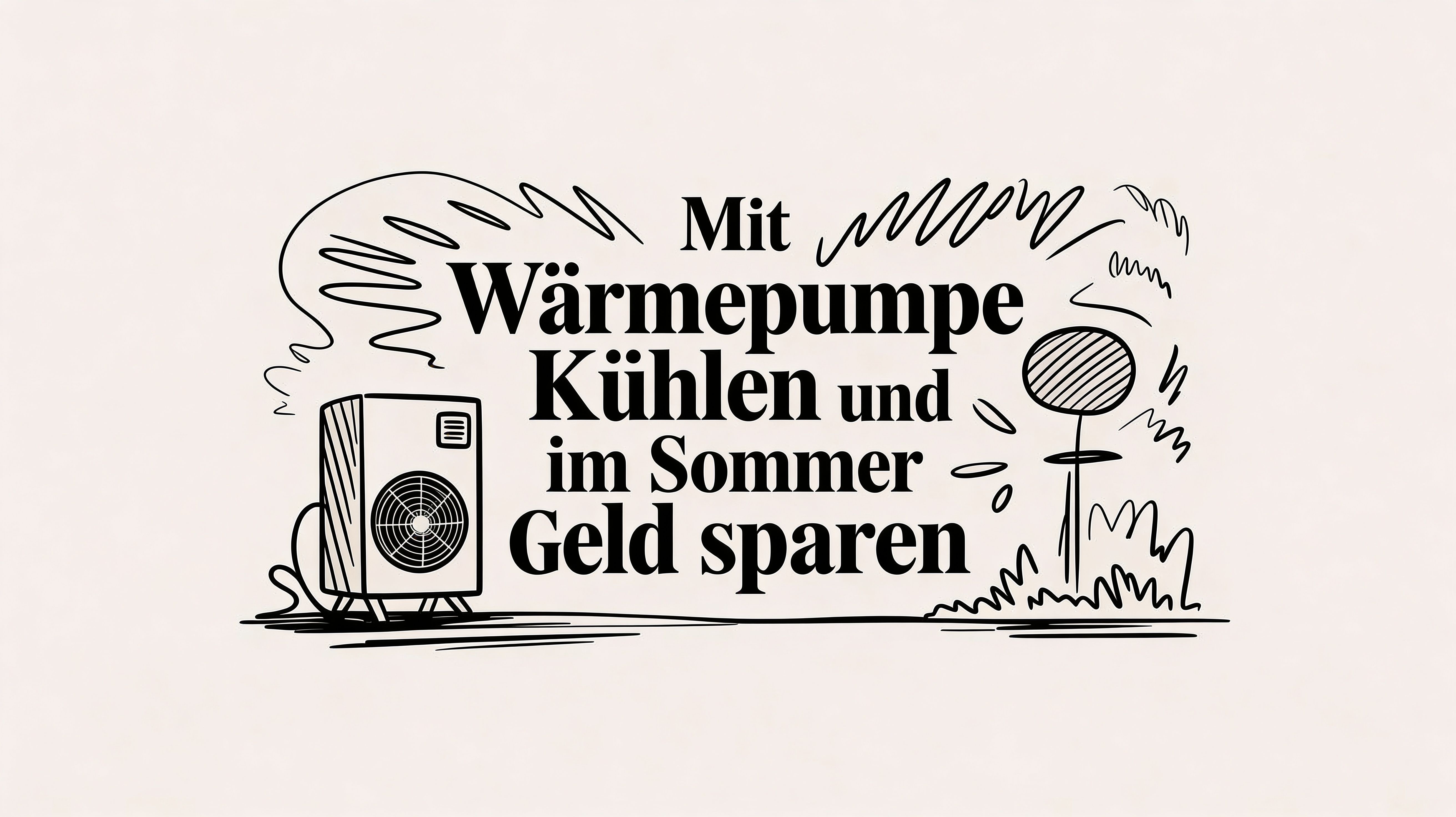 Mit Wärmepumpe kühlen und im Sommer Geld sparen